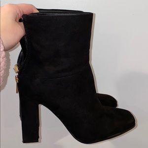 Black Bootie Heels